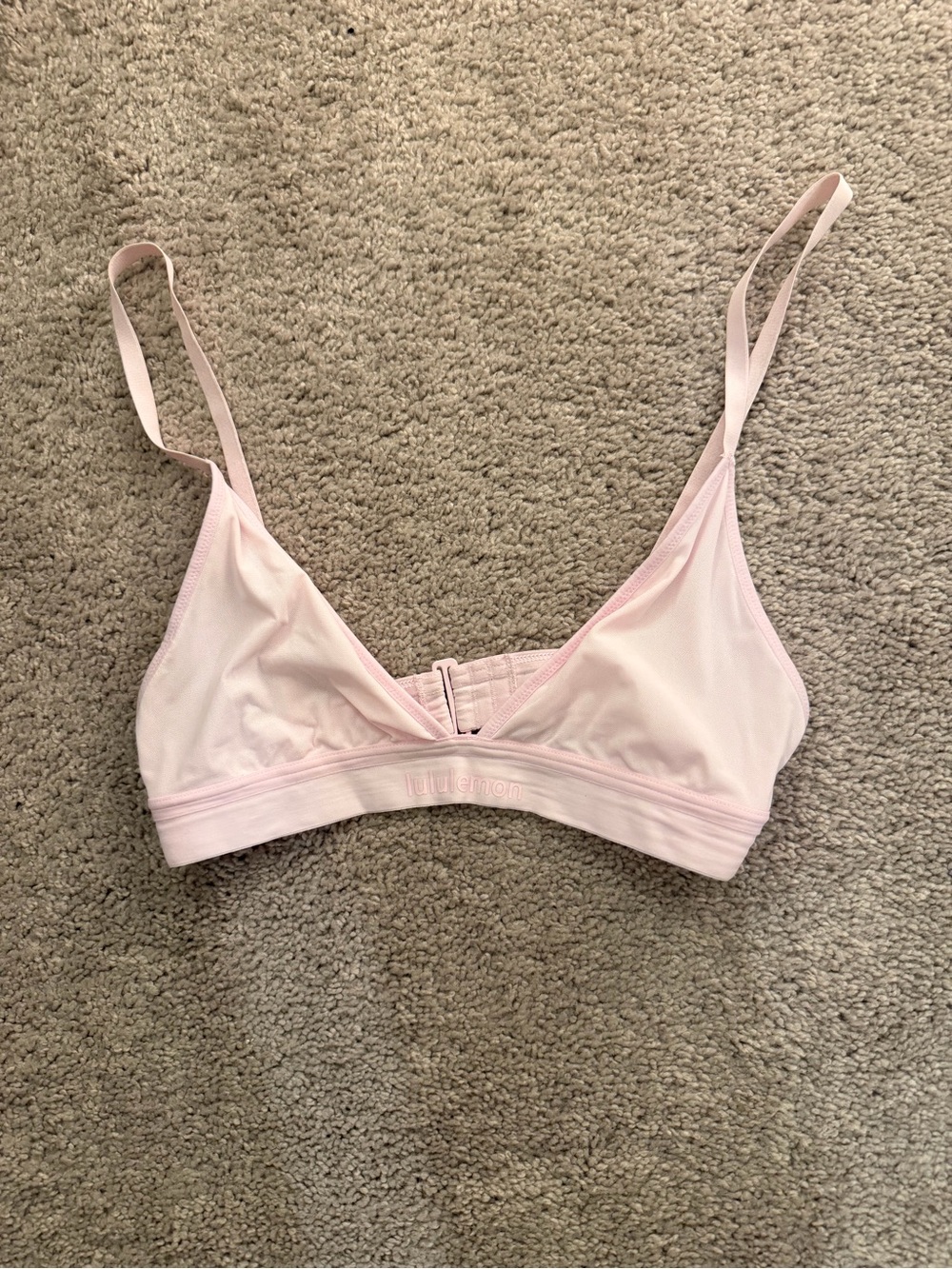 Nulu Mesh Logo Triangle Bralette *A/ B Cup